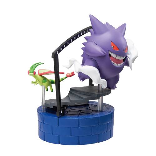 🌙👻 Pokémon Midnight Agent 🎬✨ Gengar Figure – Edición Cinema 🍿💜