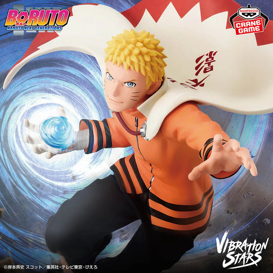 🌪️🔥 Boruto Vibration Stars – Naruto Uzumaki 🇯🇵✨ Figura Original 🍥⚡