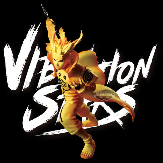 ⚡🌀 Naruto Shippuden Vibration Stars – Namikaze Minato 🇯🇵✨ Figura Original 🗡️🔥